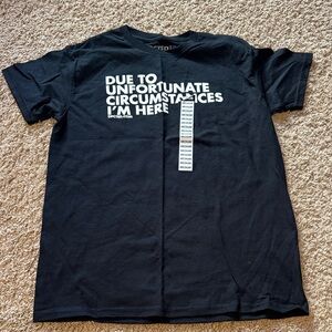 Spencer's Black Statement Tee